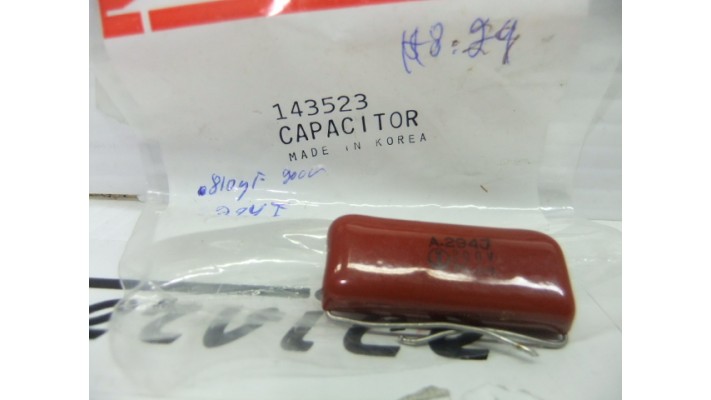RCA 143523 capacitor .810UF 200V